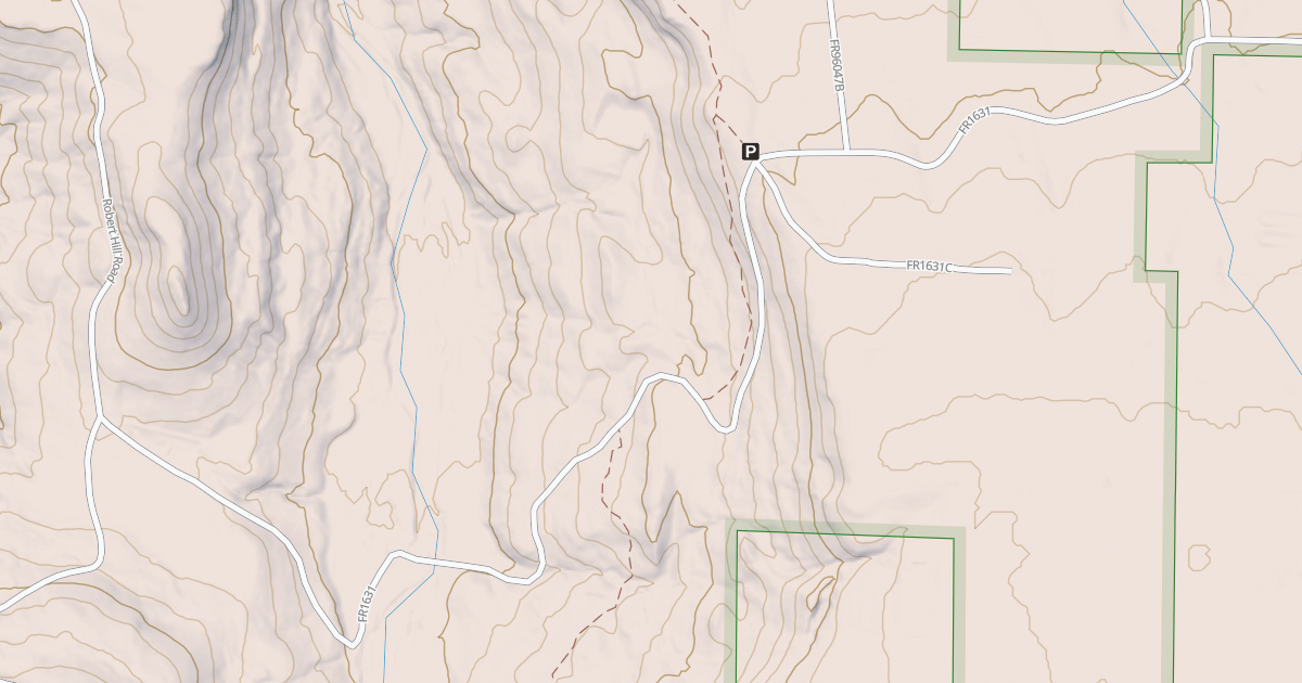 Map preview of USFS National Forest System Roads {26141EDC-BE20-4F71-B377-EB1D376CD7A0}