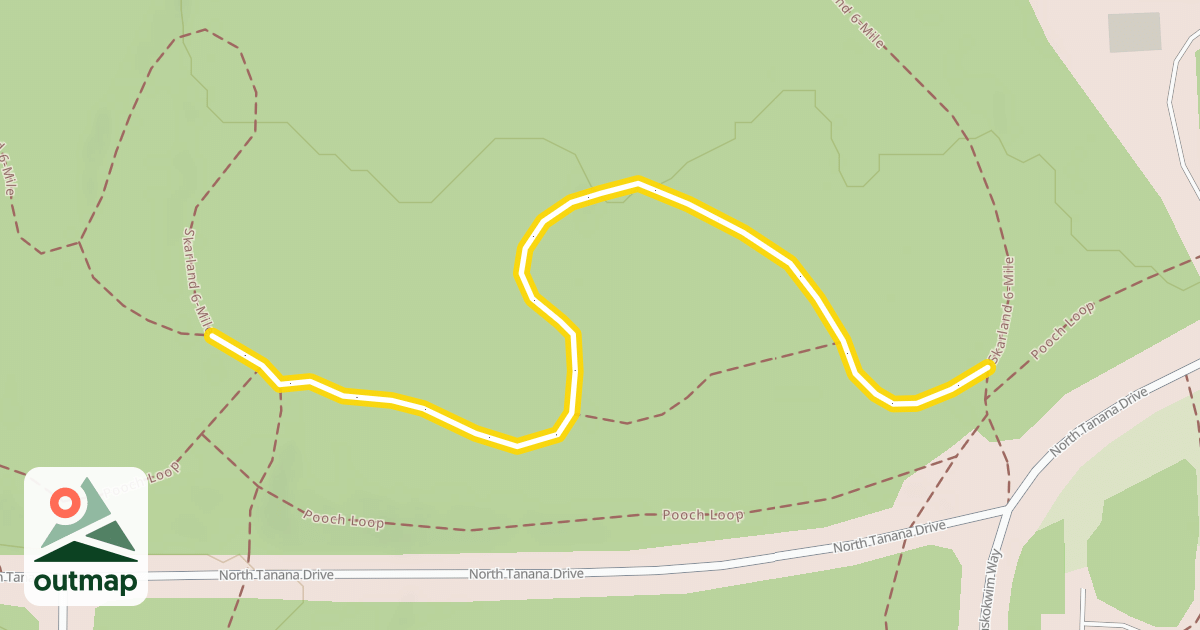 Map of Skarland 6-Mile