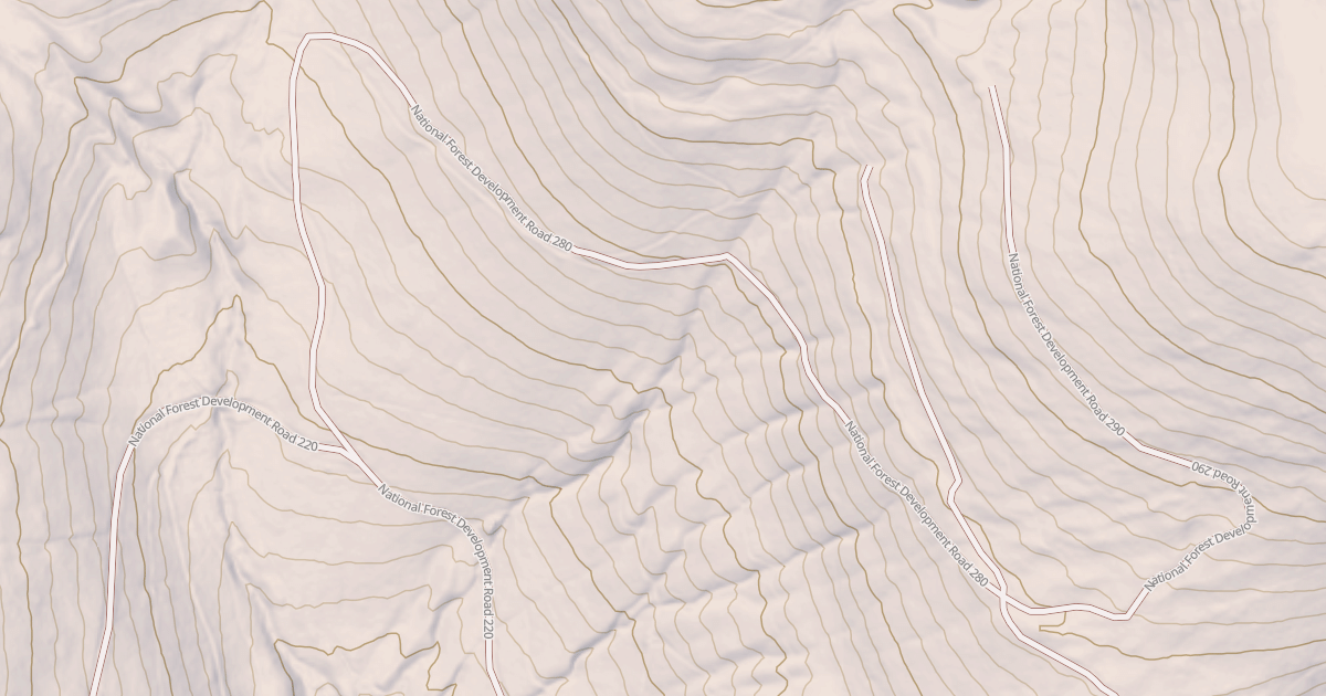 Map preview of UPPER LANE CREEK