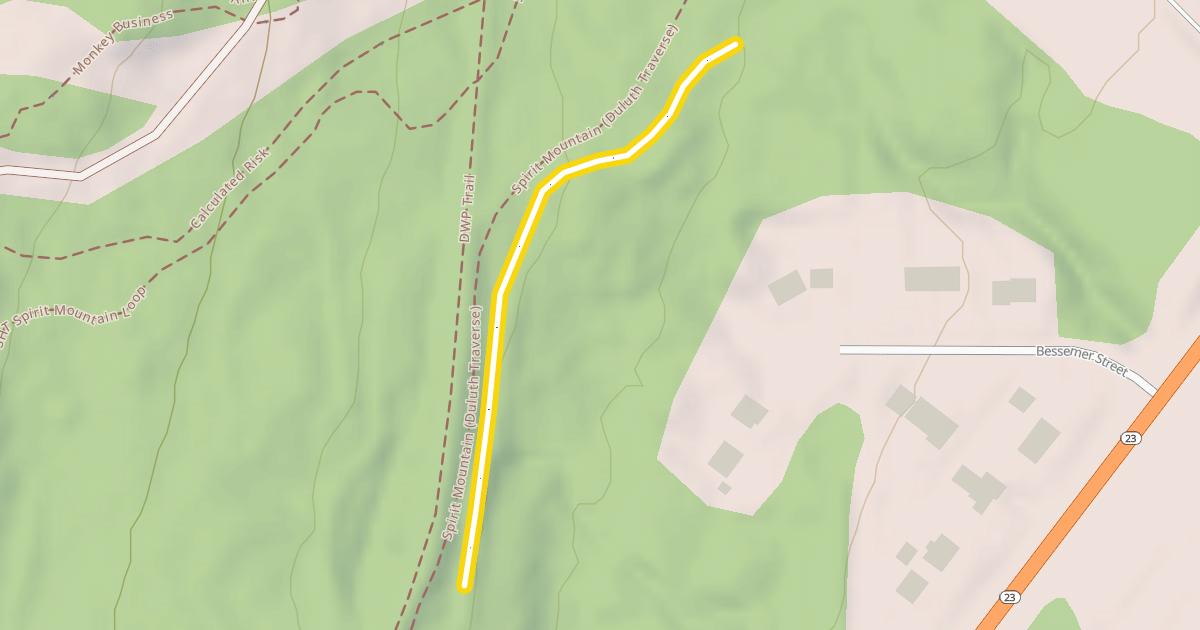 Map preview of Roller Coaster