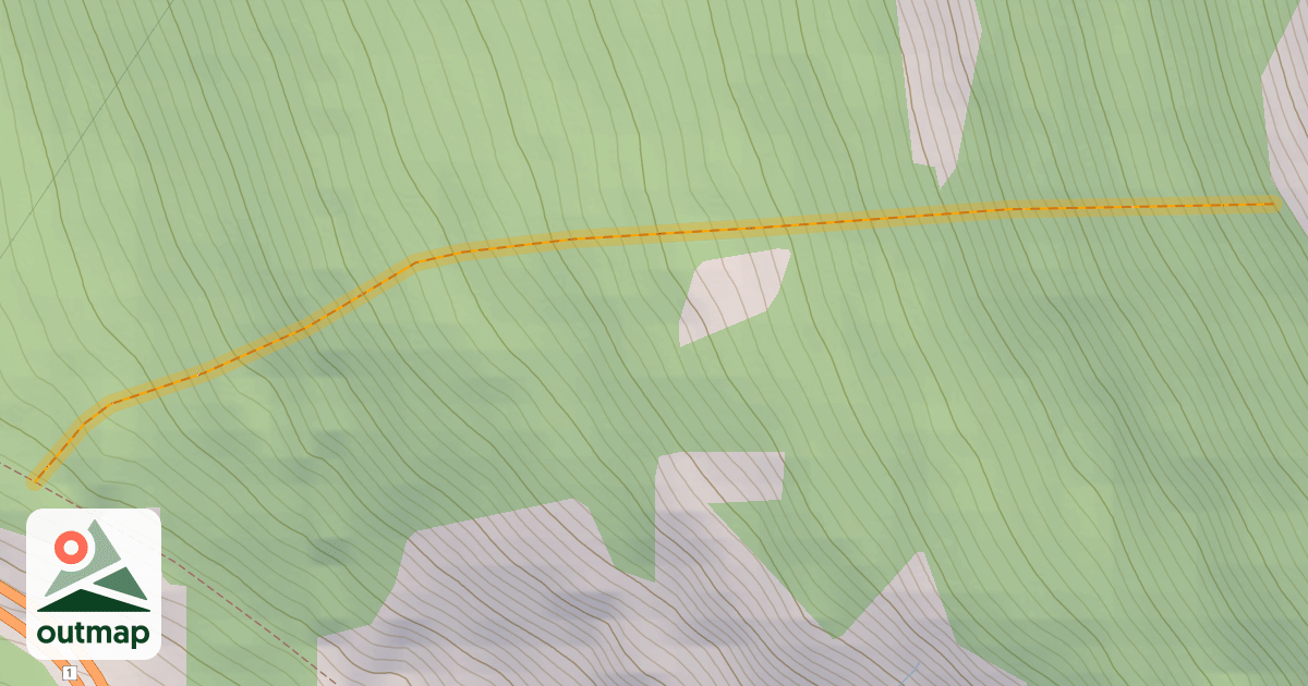 Map of Avalanche Crest