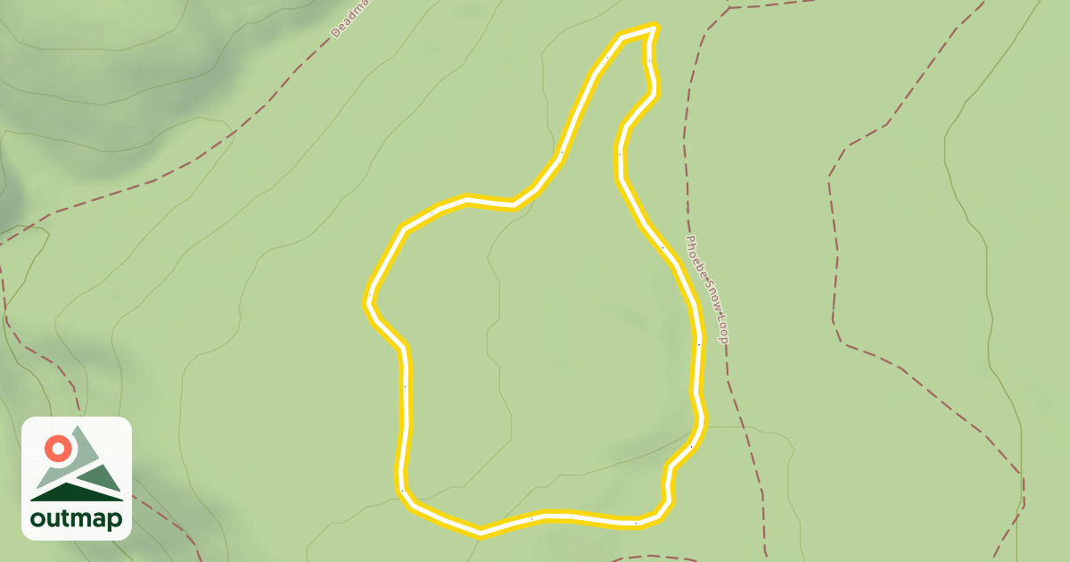 Map of Meadows Loop