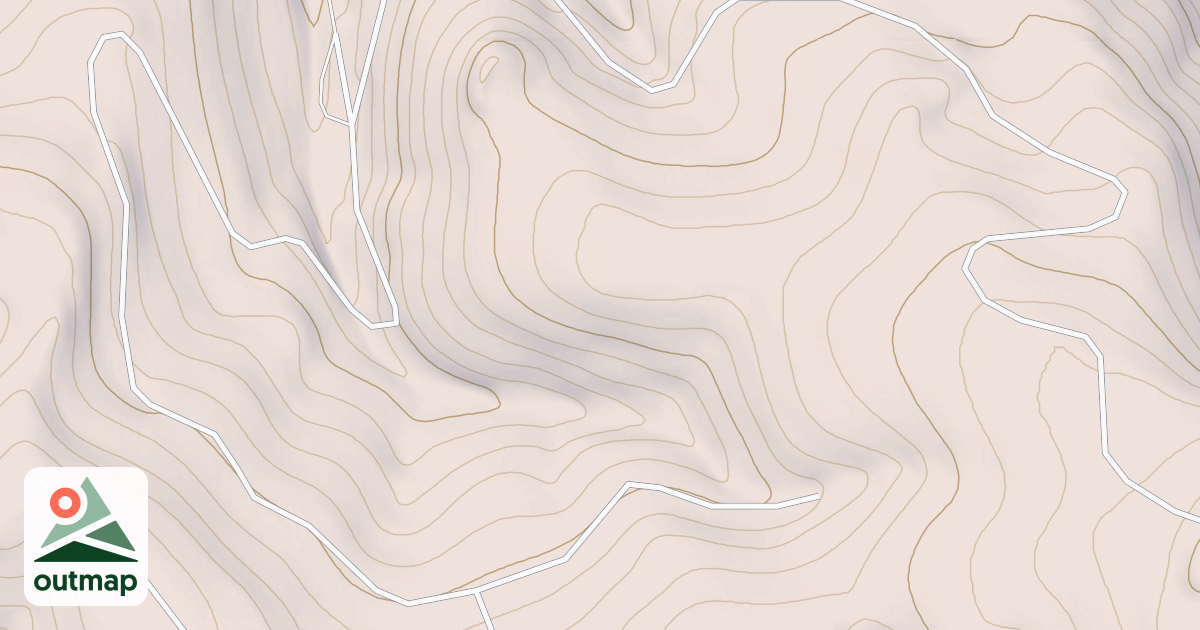 Map of WEST BLACKTAIL LOOP