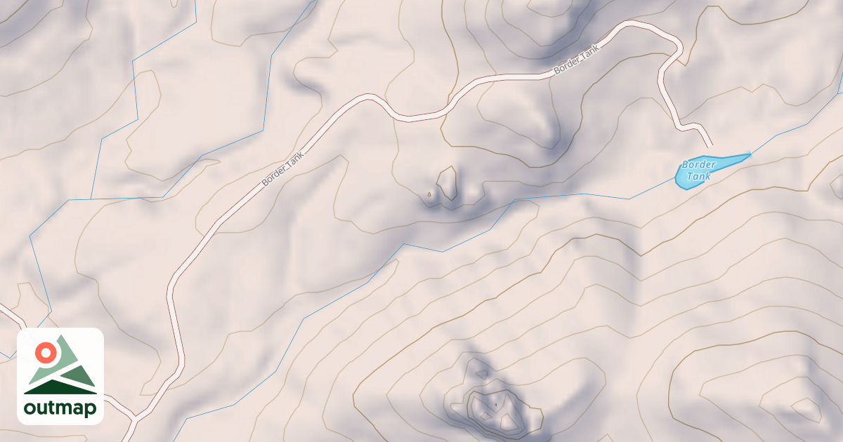 Map of BORDER TANK