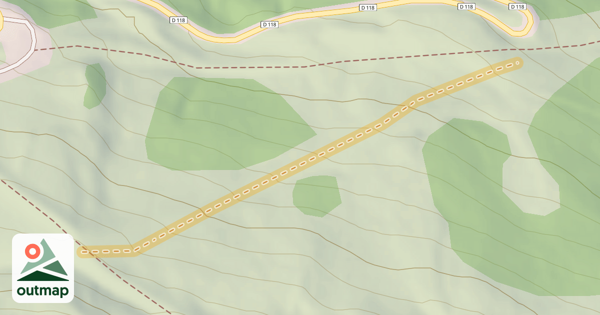 Map of Forêt du haut