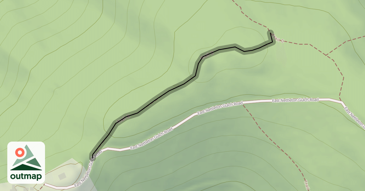 Map of Trail D