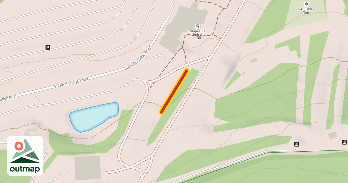 Map of School Hill Lift