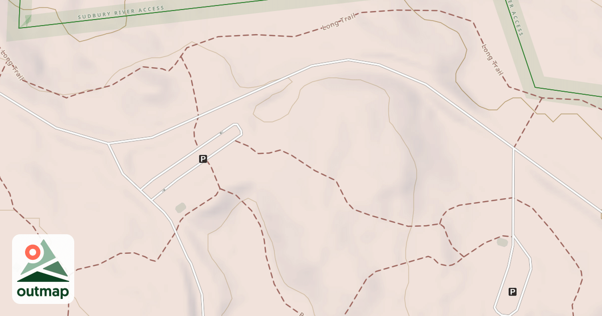 Map of Hardwood Trail