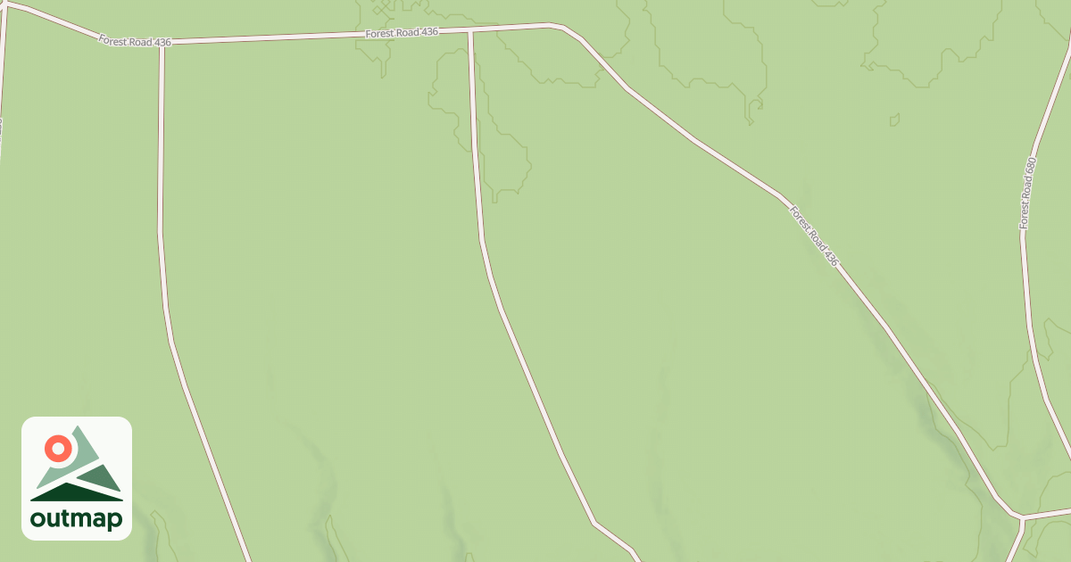 Map of FR 436B