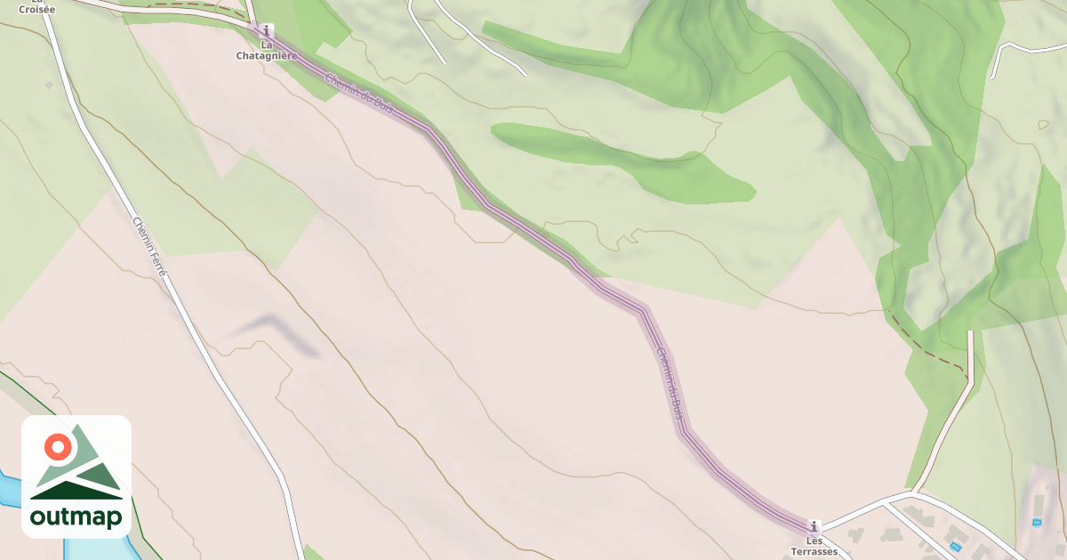 Map of Chemin du Buis