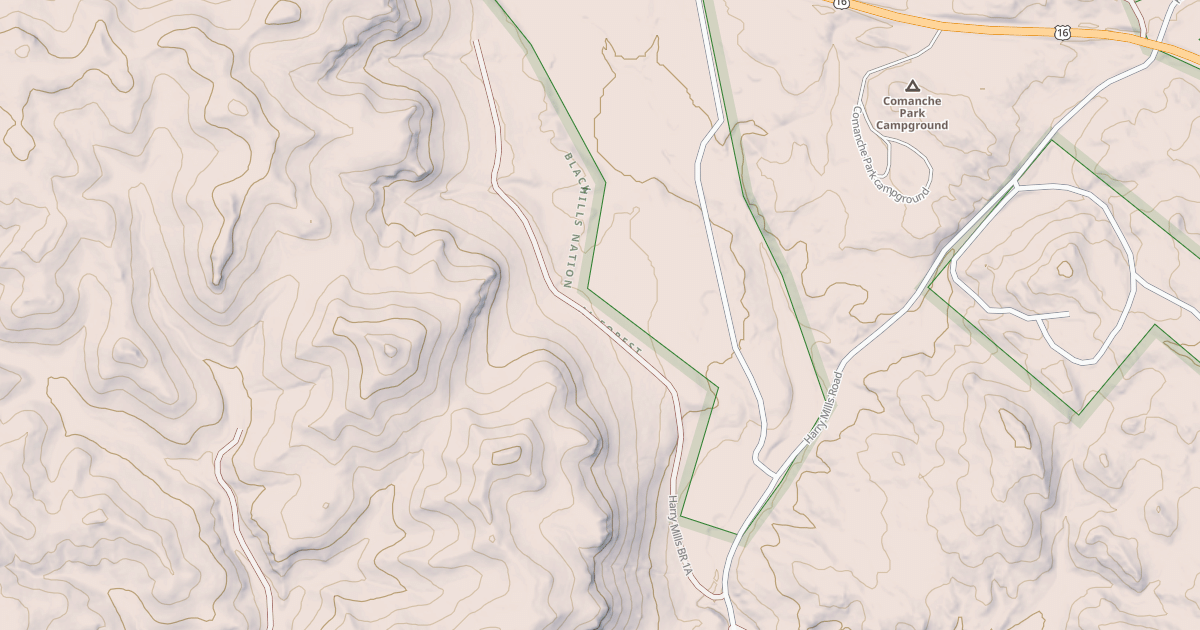 Map preview of HARRY MILLS BR 1A