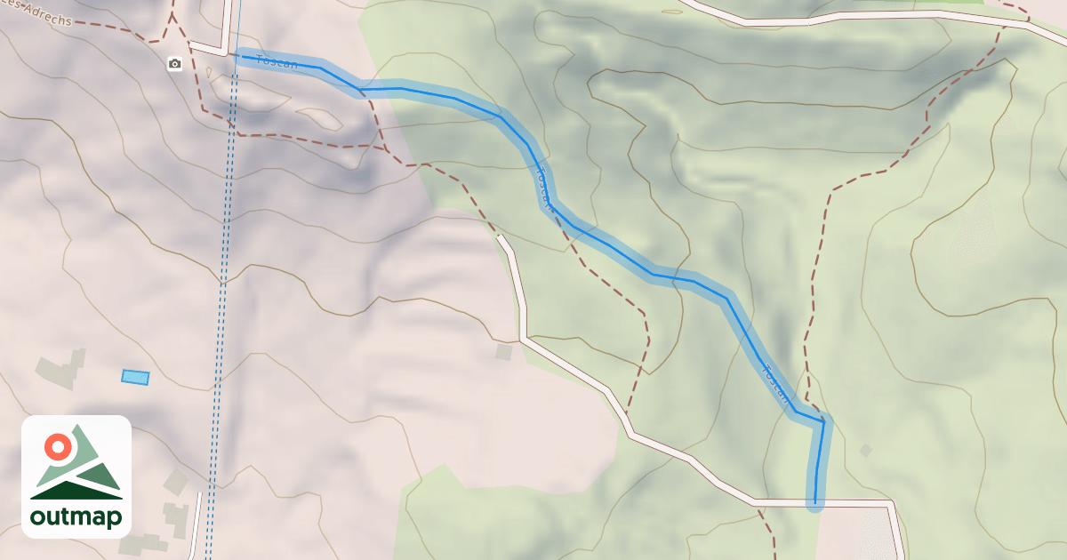 Map of Toscan