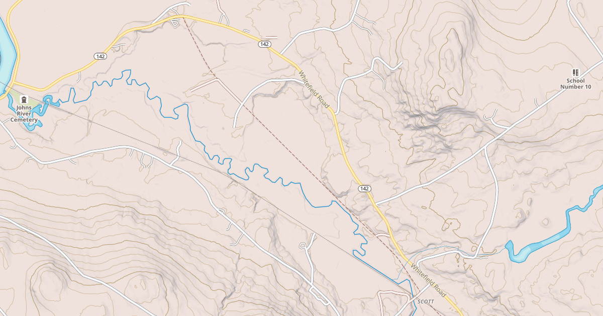 Map preview of inactive RR
