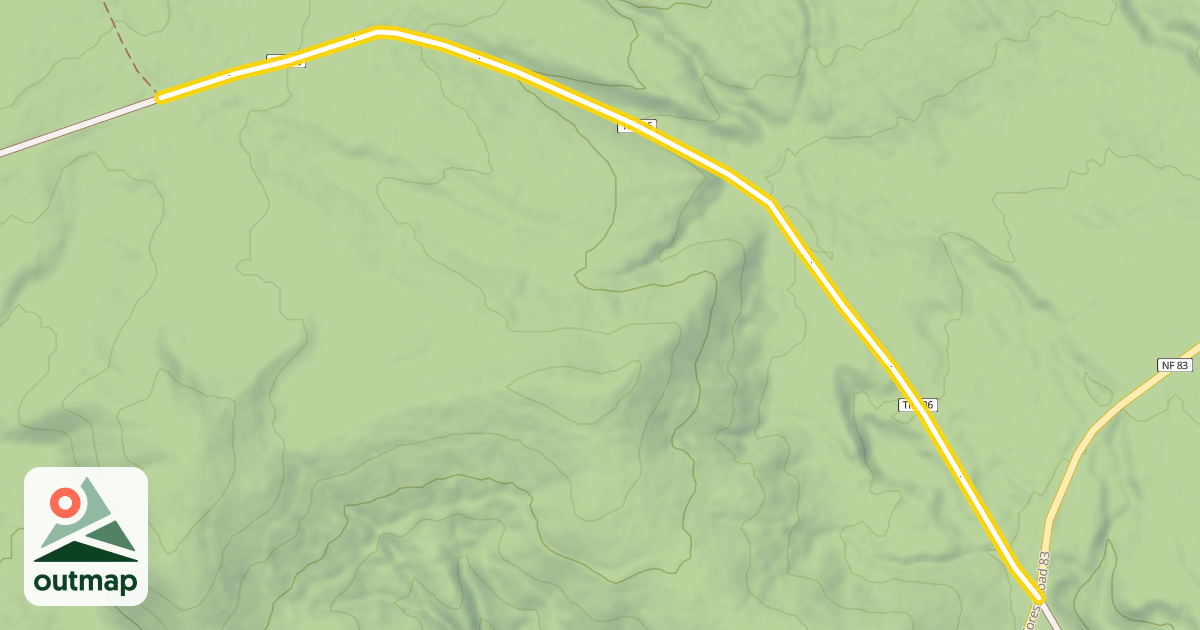Map of Sasquatch Trail