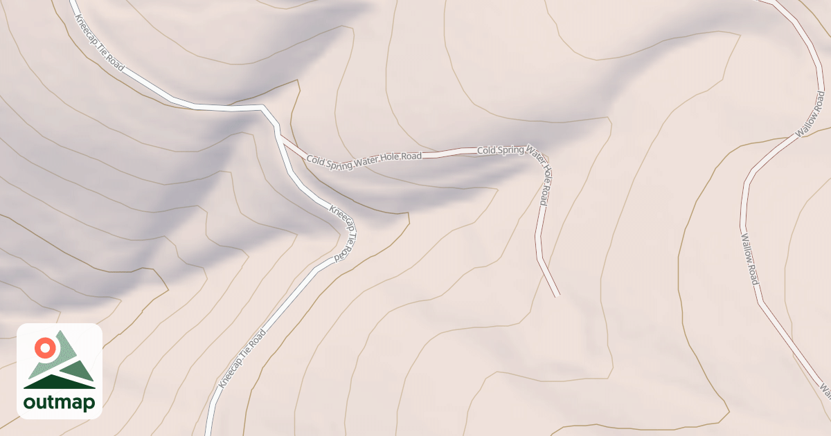 Map of COLD SPRING WATER HOLE