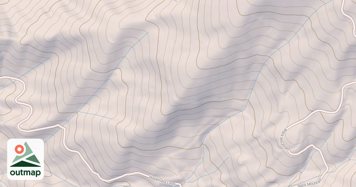 Map of SUNSET RIDGE