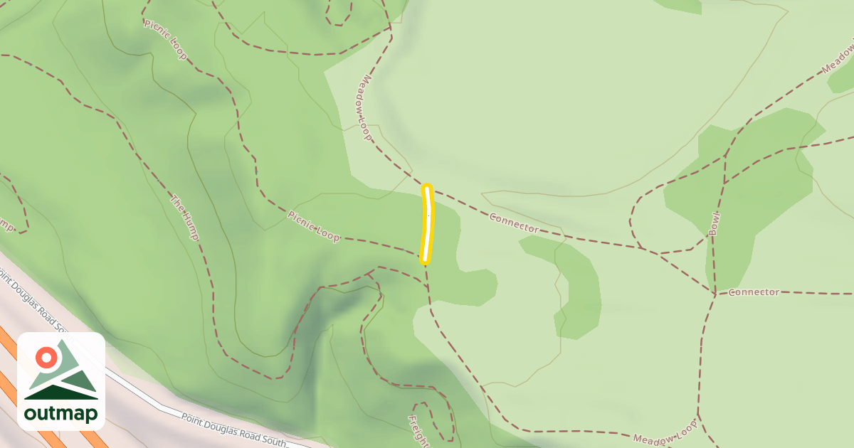 Map of Meadow Loop
