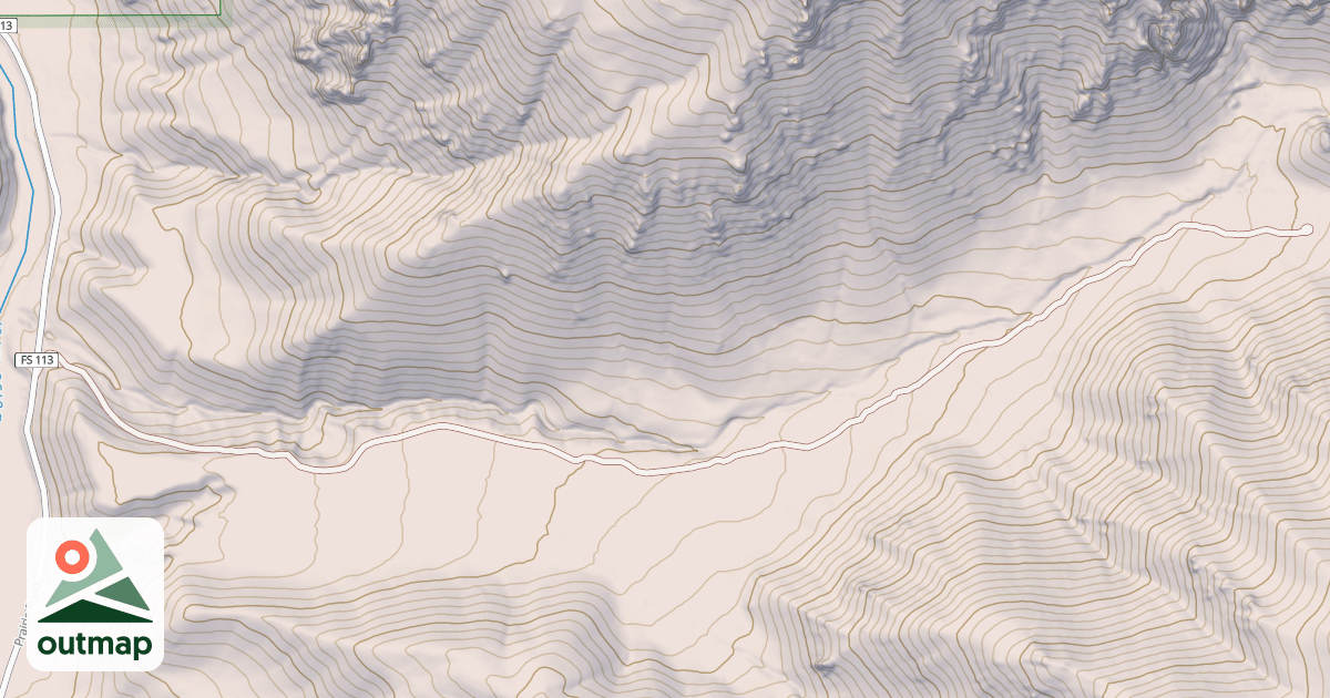 Map of GRANITE CREEK