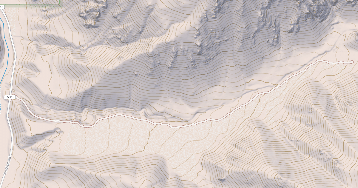 Map preview of GRANITE CREEK