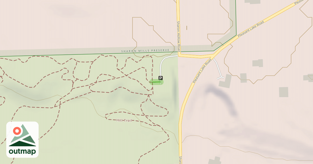 Map of Hill Trail