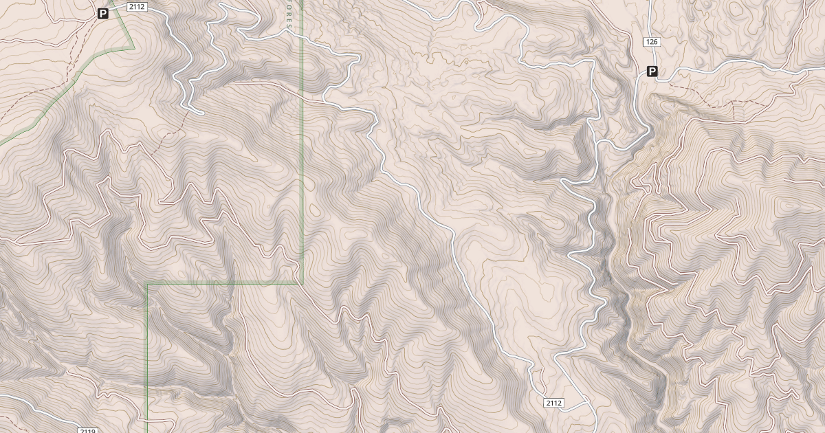 Map preview of EAST FORK RATTLESNAKE