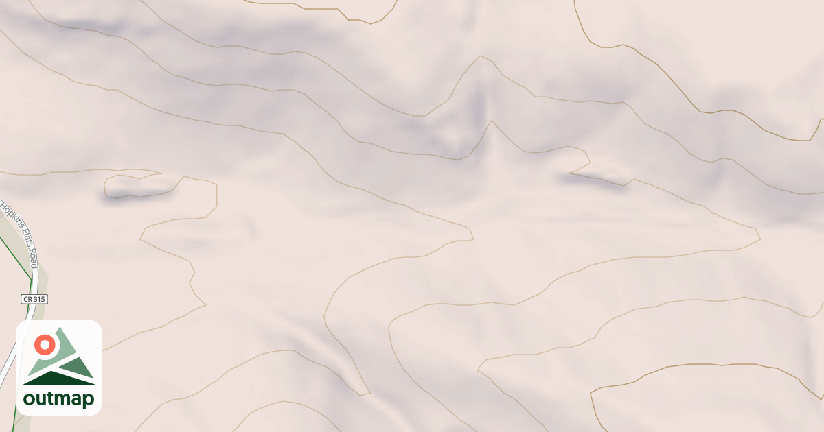Map of HOPKINS FLAT BR 1S