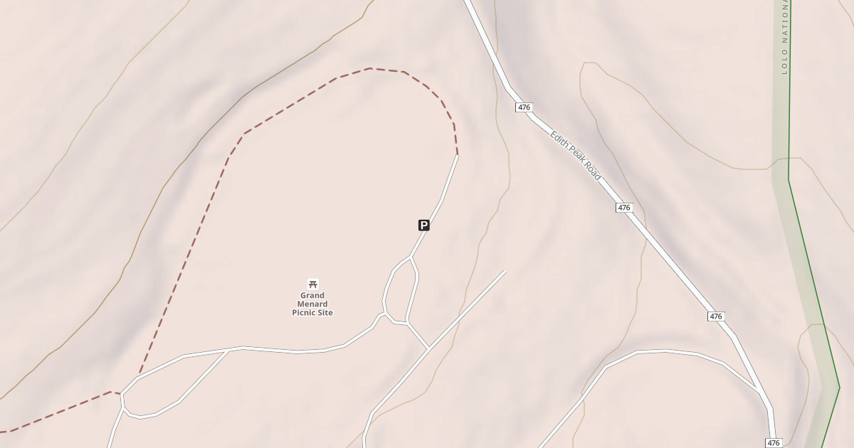 Map preview of CAMP MENARD SPUR B