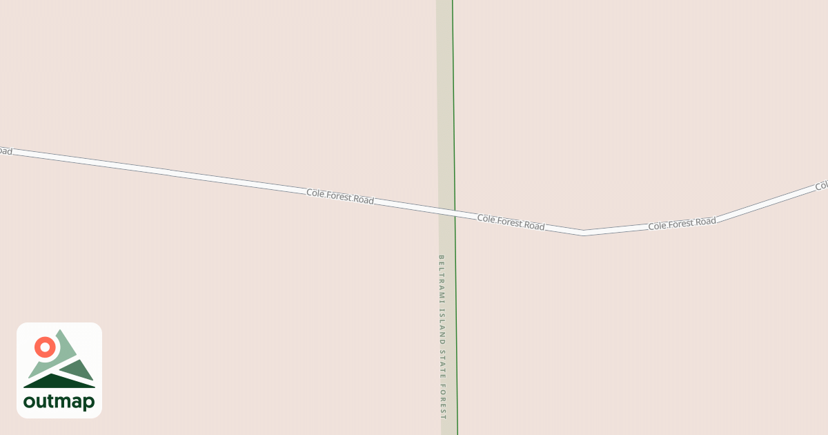 Map of Warroad/Roseau Trails