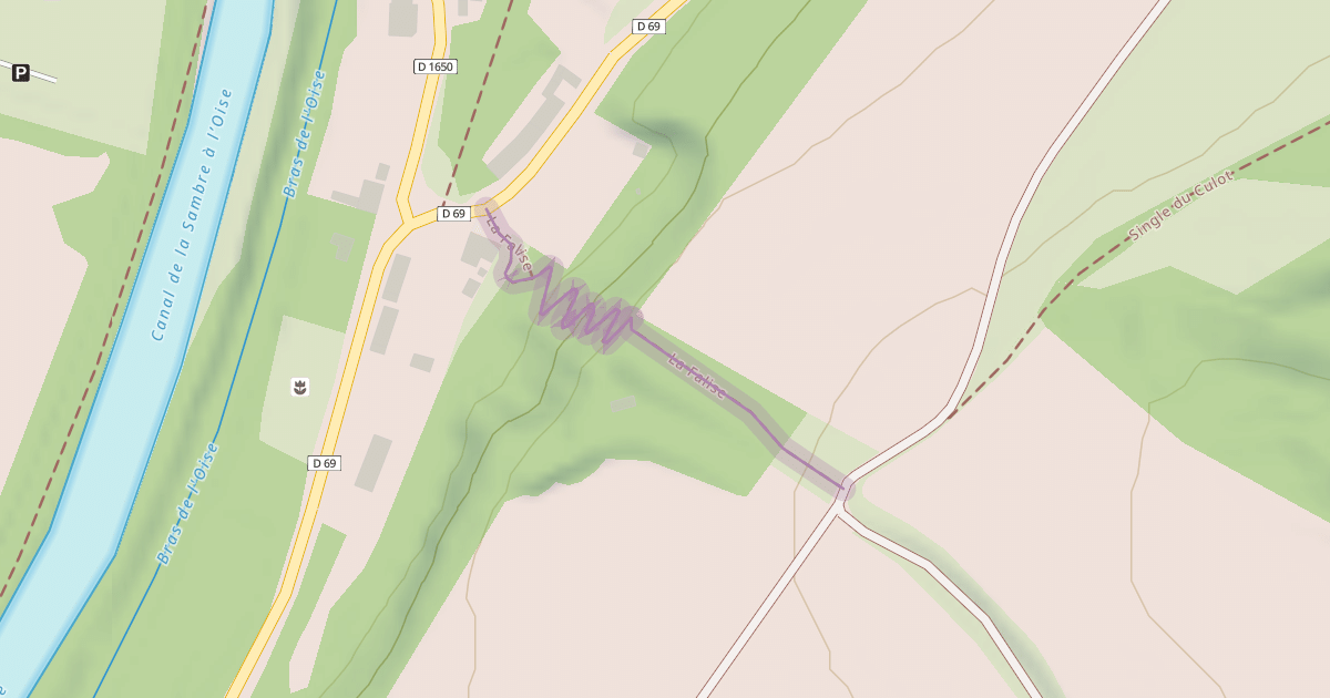 Map preview of La Falise
