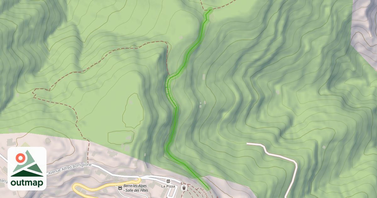 Map of Chemin de Conille