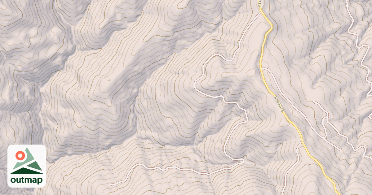 Map of BROWNS CREEK