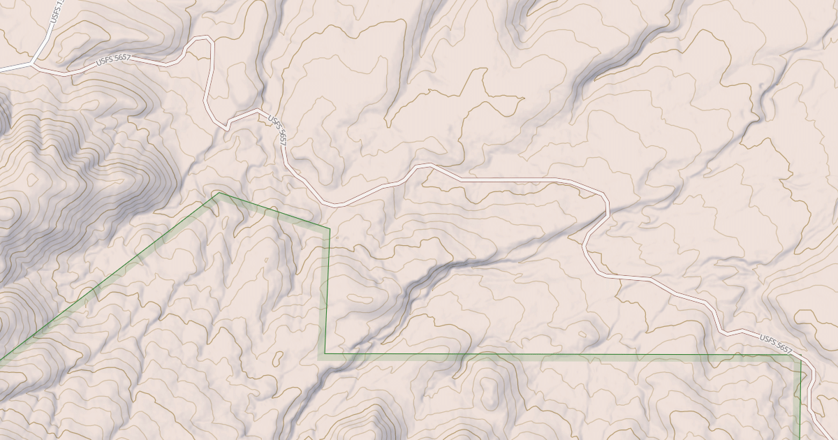 Map preview of RAMIREZ PEAK
