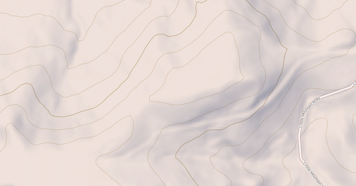 Map preview of CROOK MOUNTAIN BR 1A