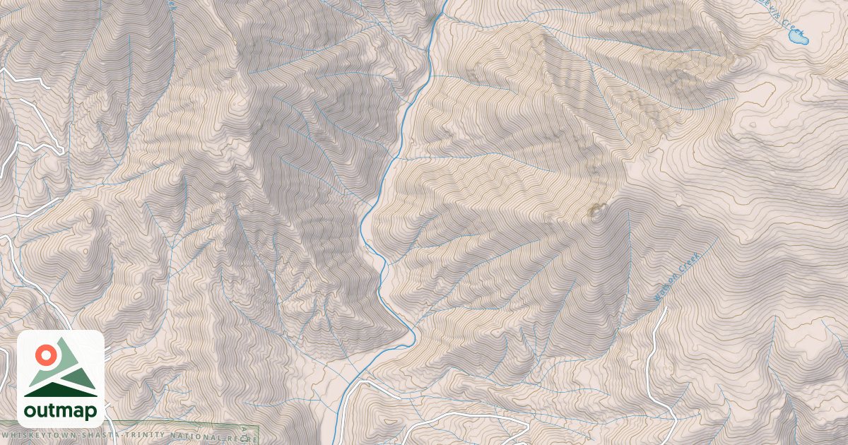 Map of BEAR FLAT