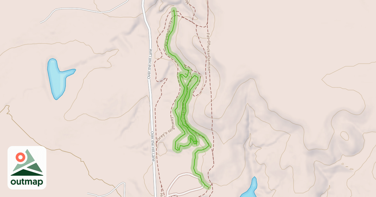 Map of Holden's Way