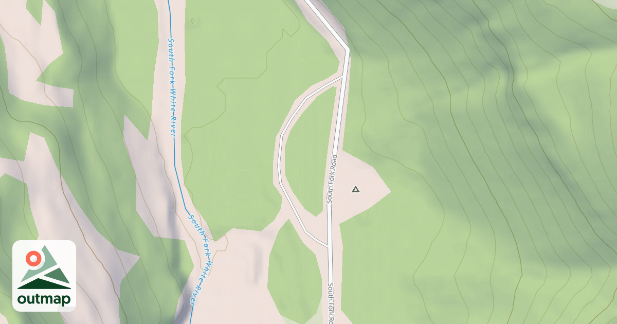 Map of SOUTH FORK CG NORTH LOOP