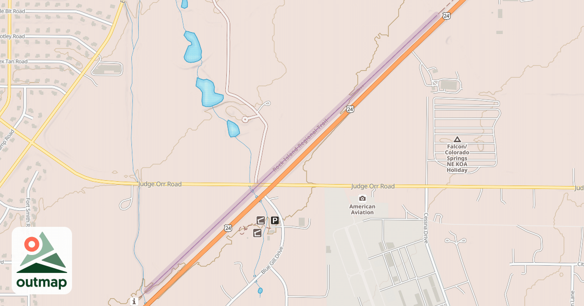 Map of Rock Island Regional Trail