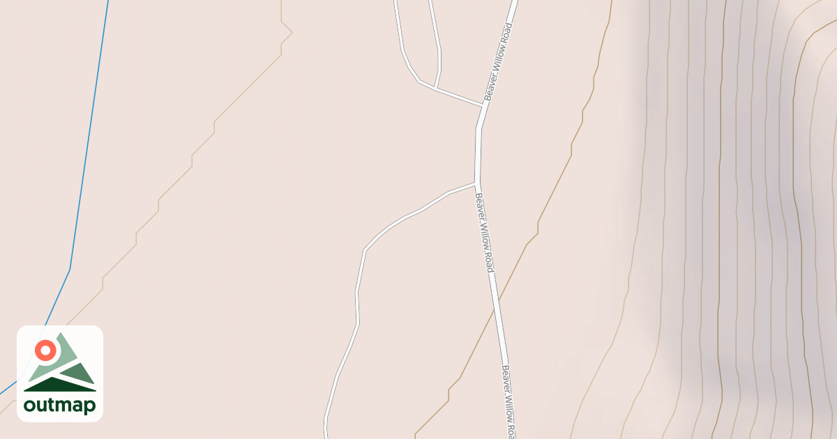 Map of GIBSON DAM INTERPRETIVE