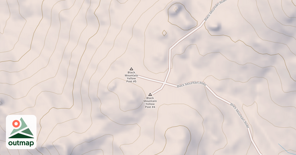 Map of BLACK MTN YP05