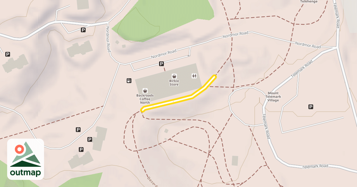 Map of Hovland Loop