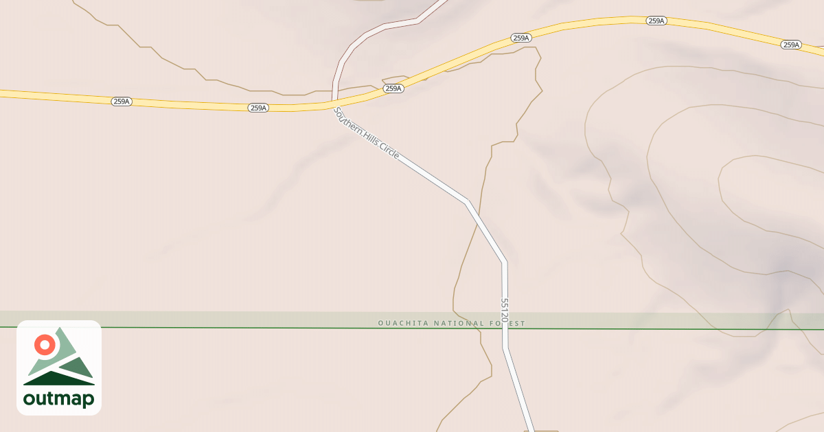 Map of USFS National Forest System Roads {C987E1C4-5975-420C-BBBB-5C14D30A3ECC}