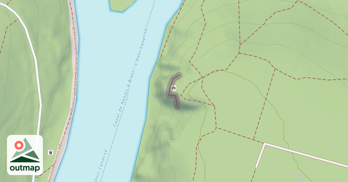 Map of L'Île aux Pies - Secteur principal
