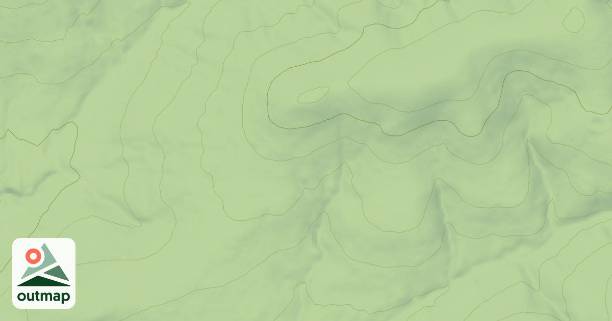 Map of NORTH SINKING RIDGE