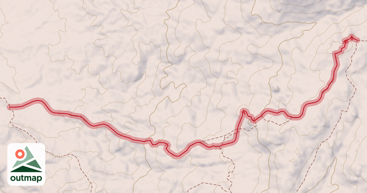 Map of Gem Trail