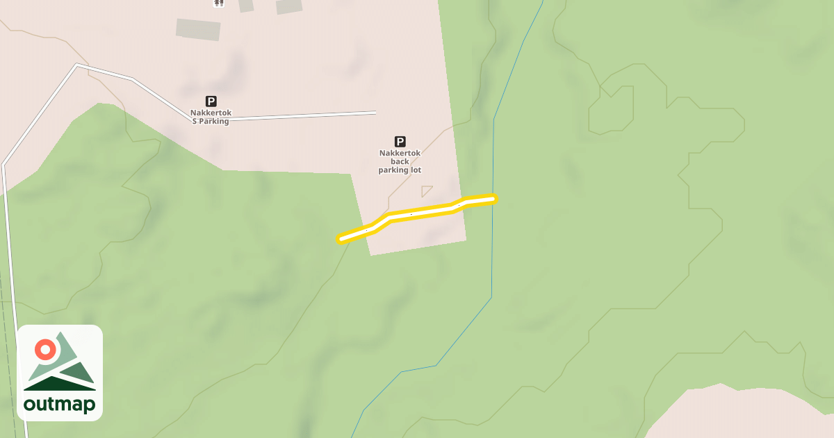 Map of Alcove Loop
