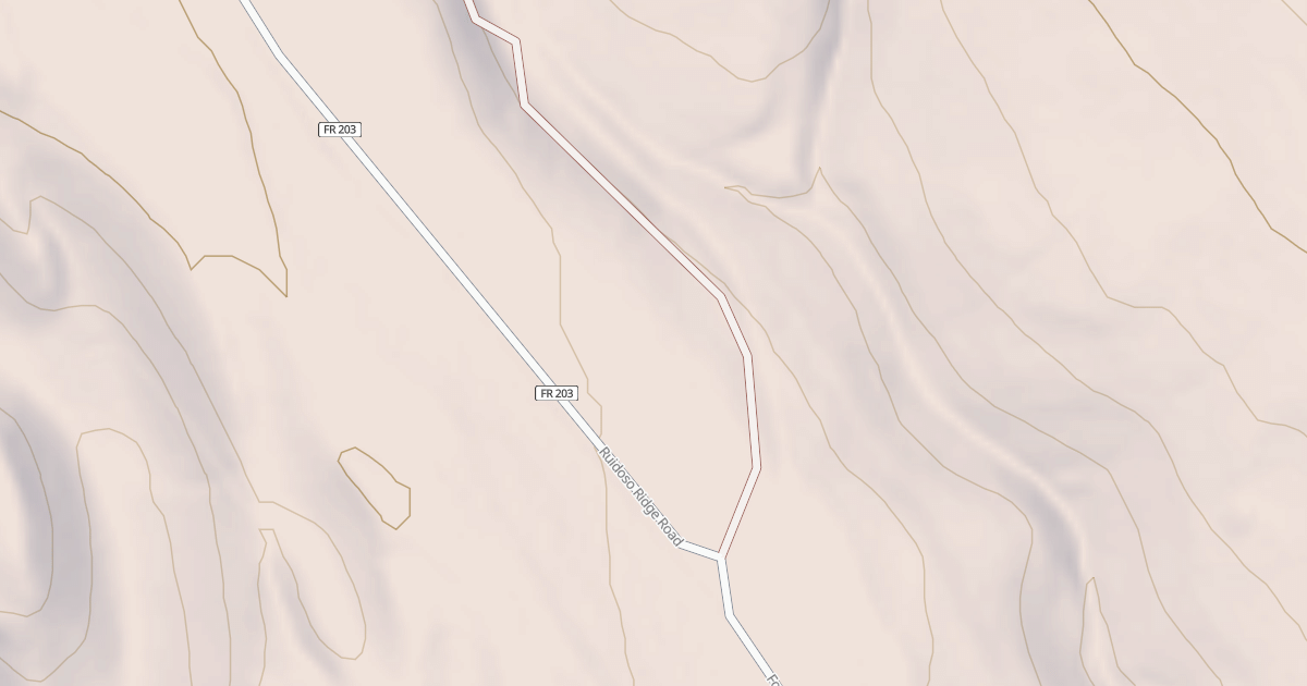 Map preview of USFS National Forest System Roads {B62CFAC4-2398-45DE-A08A-BA6A1B10A7BE}