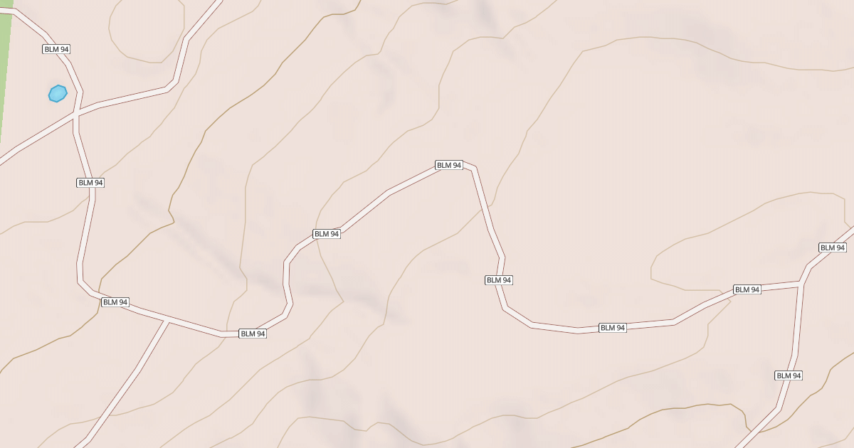 Map preview of BLM National GTLF Public Motorized Roads 144c54fb-d680-45cf-beb0-cee666d14d9f