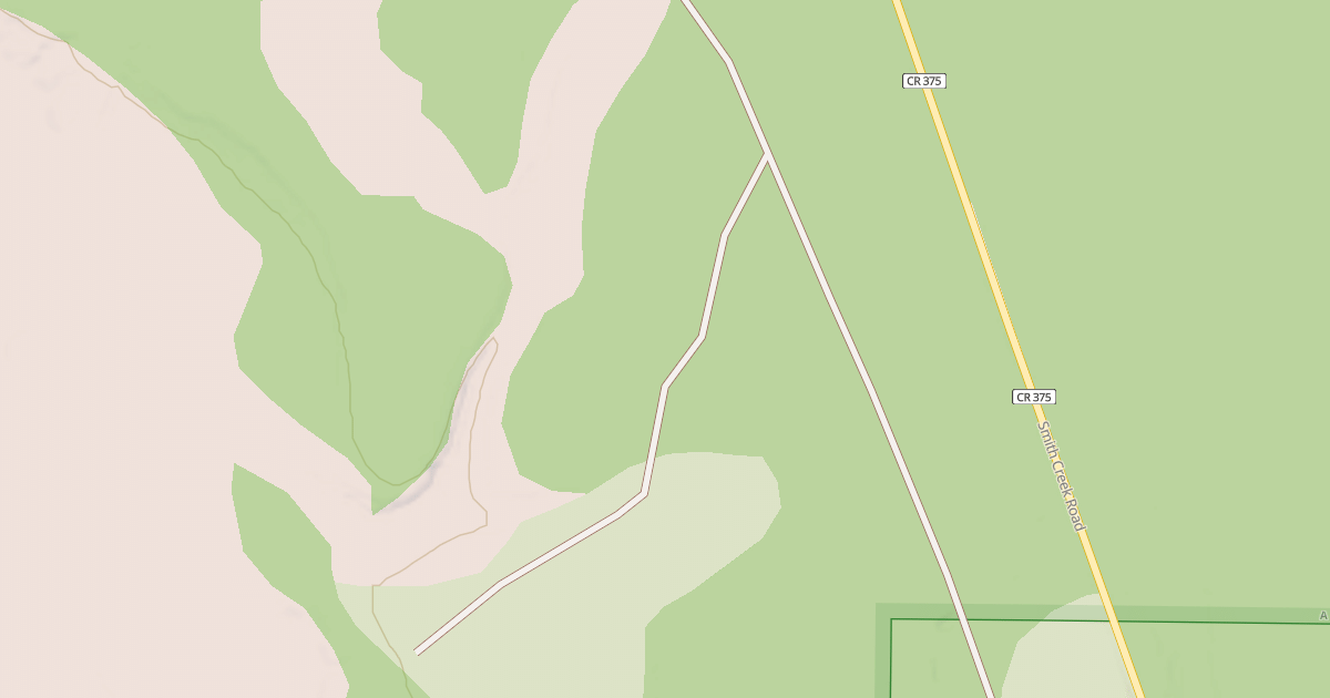 Map preview of USFS National Forest System Roads {13ACAD3B-940B-4D4F-BBFC-965EF87921AA}