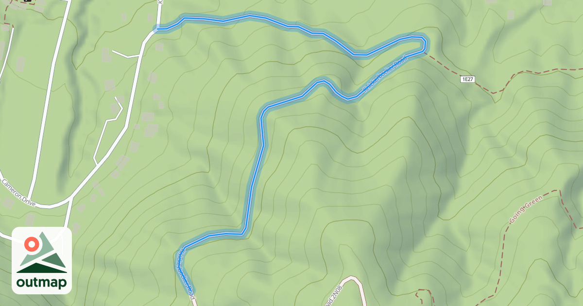 Map of Knickerbocker Road