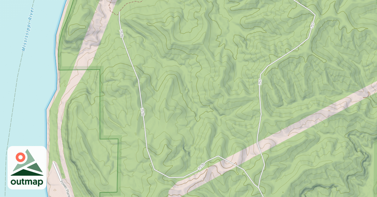 Map of BONE RD